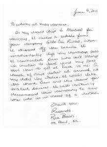 Testimonial - Client