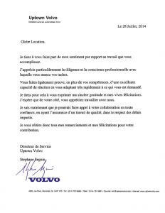 Testimonial - Uptown Volvo