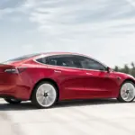 TESLA MODEL 3 RED