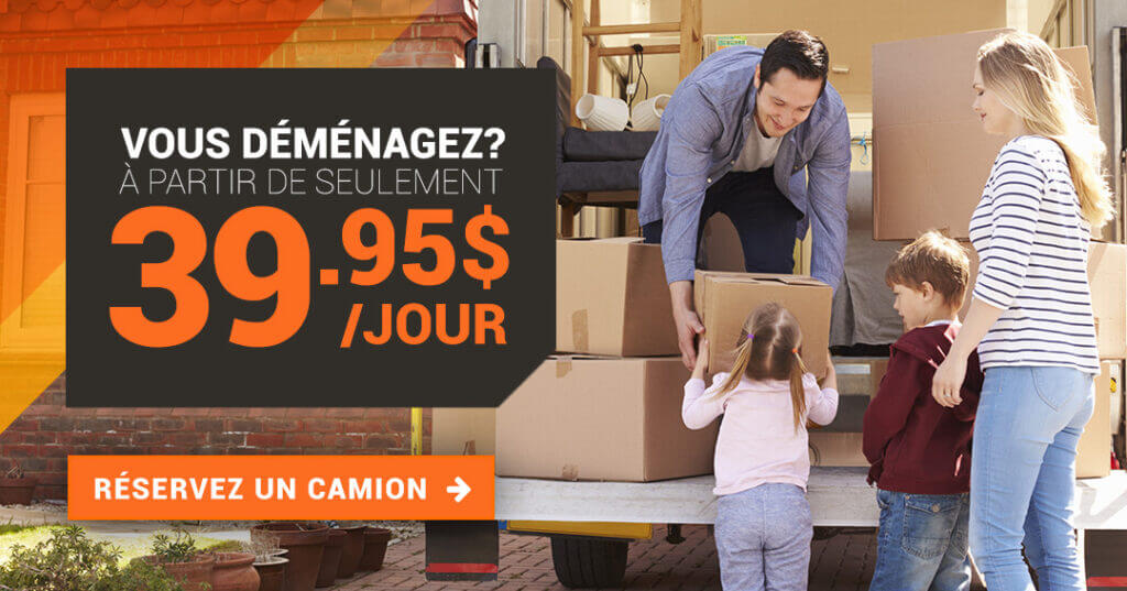 Déménagez-vous bientôt camion
