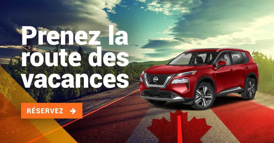 Fête du Canada voiture rouge