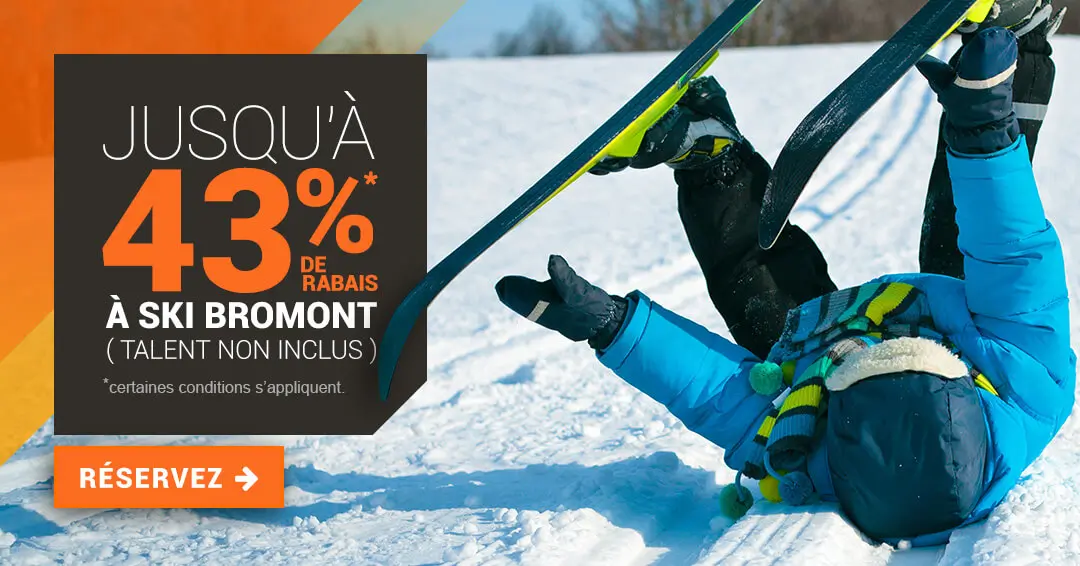 VISITE SKI BROMONT Globe Car & Truck Rentals in Montreal