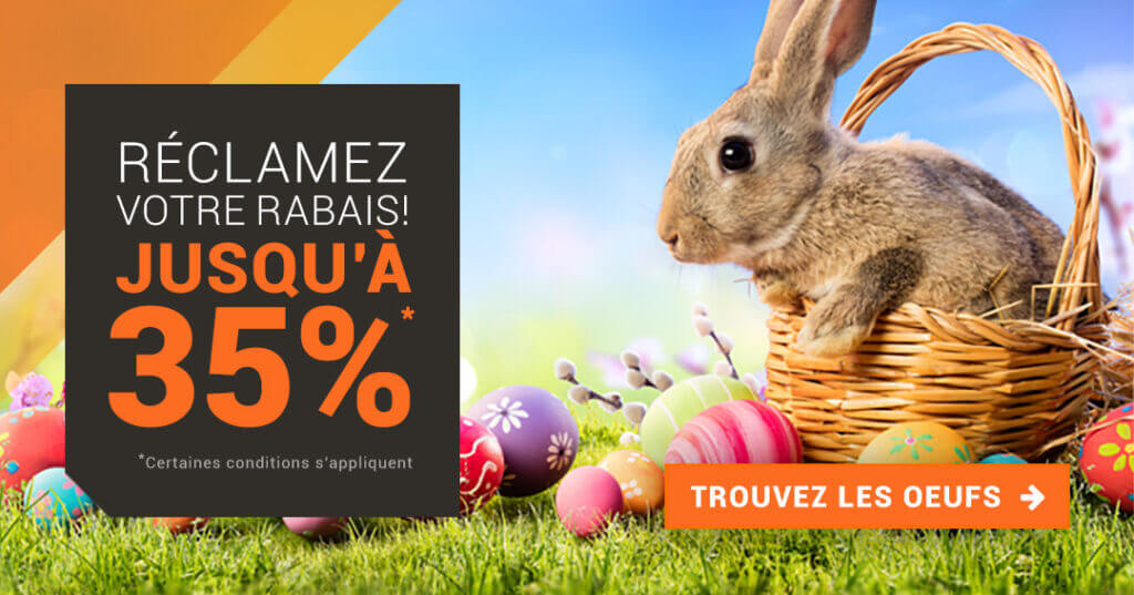 Lapin de la chasse aux œufs de Pâques