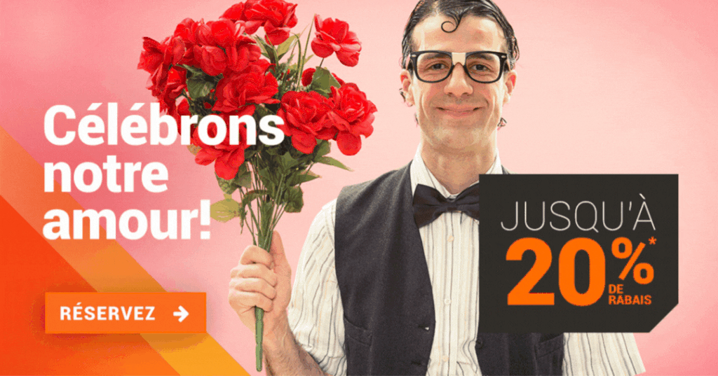 St-Valentin monsieur aux lunettes cadre noir tenant des roses rouge