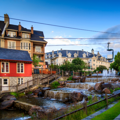 Mont-Tremblant village maison coloté