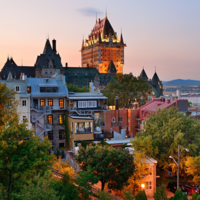 Ville de Québec, château Frontenac